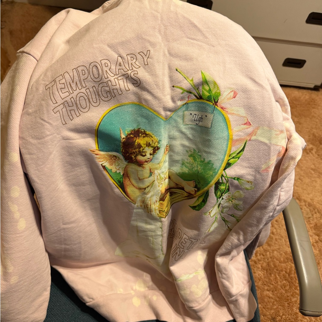 Boys Lie Pink Angel Sweatshirt Set